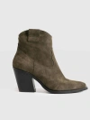Saint + Sofia Dallas Mid Boot In Green
