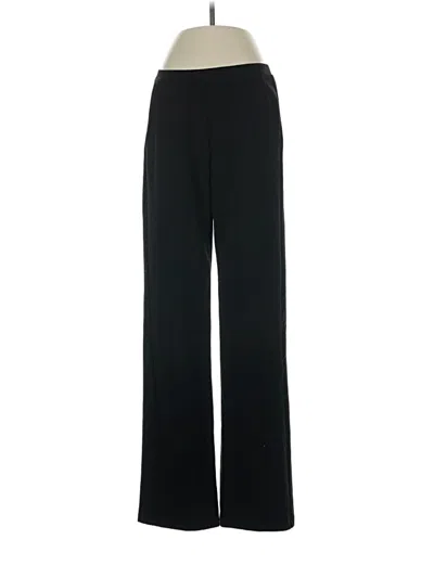 Pre-owned Saint + Sofia Dress Pants In Black