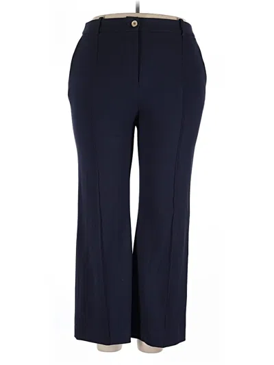 Pre-owned Saint + Sofia Dress Pants In Blue