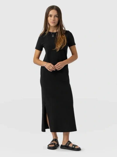 Saint + Sofia Easy T-shirt Midi Dress