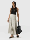 Saint + Sofia Eliza Pleated Skirt