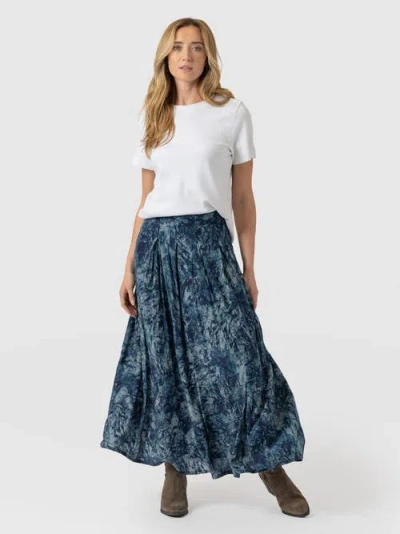 Saint + Sofia Eliza Pleated Skirt