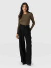 Saint + Sofia Emery Wide Leg Pant