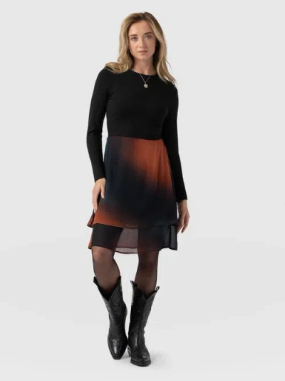 Saint + Sofia Etta Mini Layered Dress