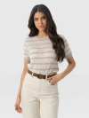 Saint + Sofia Fearne Knit Tee