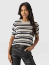 Saint + Sofia Fearne Knit Tee