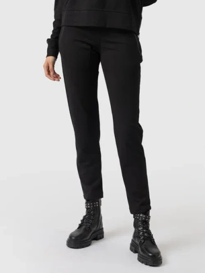 Saint + Sofia Finsbury Zip Pant In Black