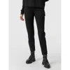 Saint + Sofia Finsbury Zip Pant In Black
