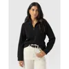 Saint + Sofia Halsey Quarter Zip In Multi