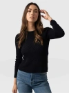 Saint + Sofia Honeycomb Rib Sweater