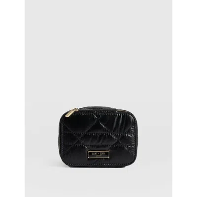 Saint + Sofia Jewelry Case In Black