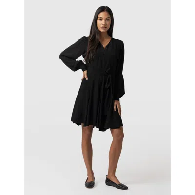Saint + Sofia Joselyn Mini Dress In Black