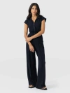 Saint + Sofia Keller Jumpsuit In Black