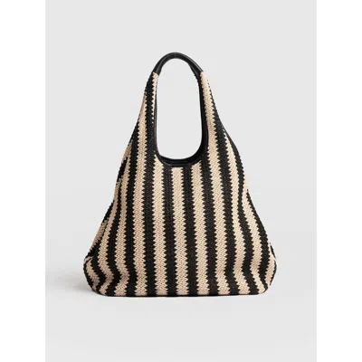 Saint + Sofia Large Stella Shoulder Tote Bag In Multi