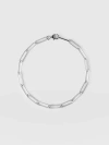 Saint + Sofia Link Chain Bracelet In Silver