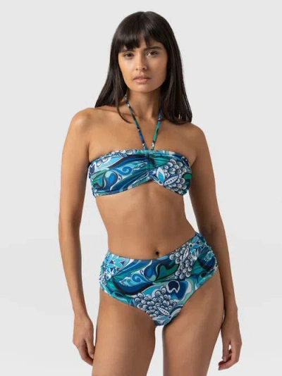 Saint + Sofia Maya Bandeau Bikini Top