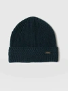 Saint + Sofia Merino Beanie In Blue