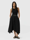 Saint + Sofia Noho Skirt In Black