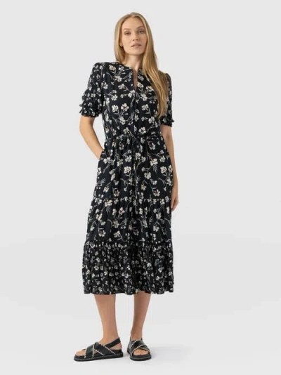 Saint + Sofia Olivia Zip Up Dress