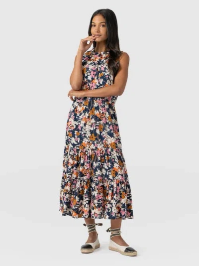 Saint + Sofia Orla Dress In Pink