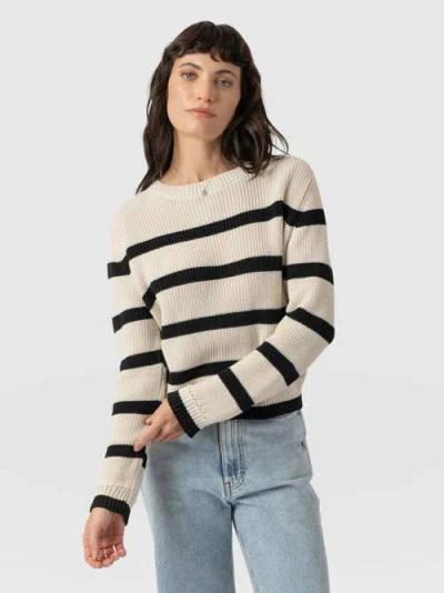 Saint + Sofia Remy Crop Sweater