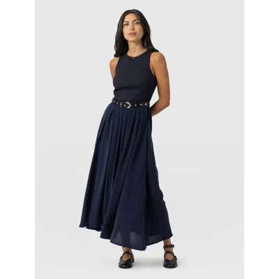 Saint + Sofia Renee Contrast Dress