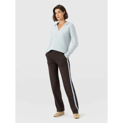 Saint + Sofia Runway Pant In Chocolate