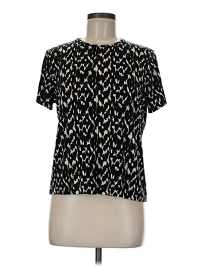 Pre-owned Saint + Sofia Short Sleeve T-shirt In Black