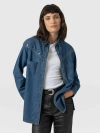 Saint + Sofia Sidney Denim Shirt