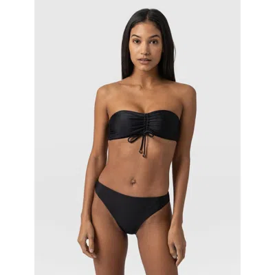 Saint + Sofia Skye Hipster Bikini Bottom In Black