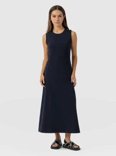 Saint + Sofia Sleeveless Runway Maxi Dress