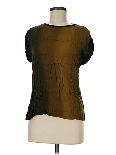 Pre-owned Saint + Sofia Sleeveless T-shirt In Brown