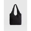 Saint And Sofia Saint + Sofia Soho Shoulder Tote Bag In Black