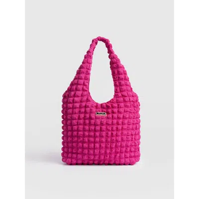 Saint + Sofia Soho Shoulder Tote Bag In Pink