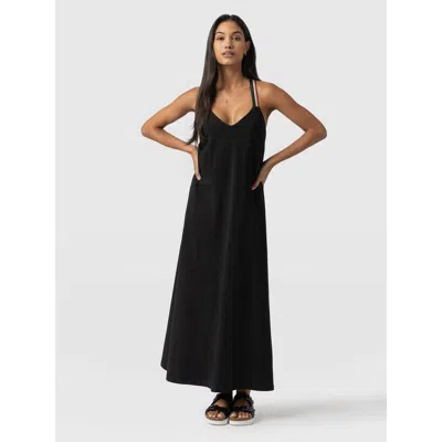 Saint + Sofia Sunset Dress Black