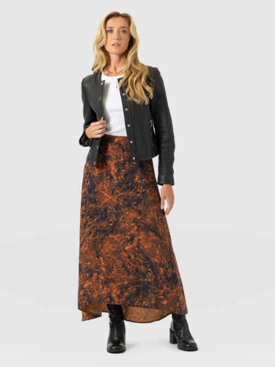 Saint + Sofia Sutton Skirt In Black
