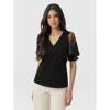 Saint + Sofia Tori Puff Sleeve Top