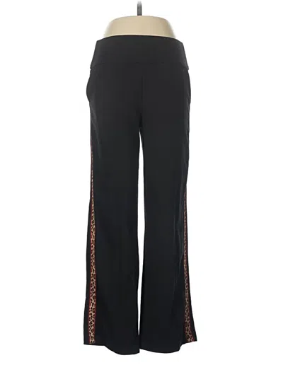 Pre-owned Saint + Sofia Track Pants In Black