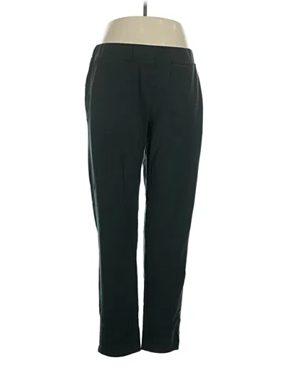 Pre-owned Saint + Sofia Track Pants In Green