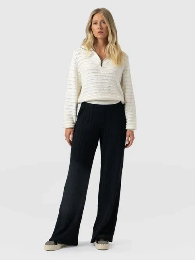 Saint + Sofia Victory Straight Leg Pant In Animal Print