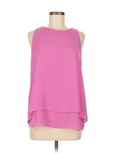 Pre-owned Saint Tropez West Sleeveless Blouse In Pink