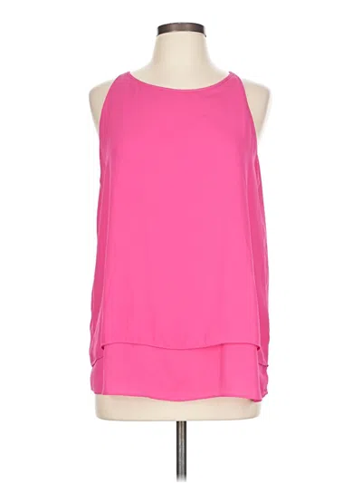Pre-owned Saint Tropez West Sleeveless Blouse In Pink