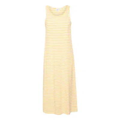 Saint Tropez Yellow Stripe Emilia Maxi Tank Dress