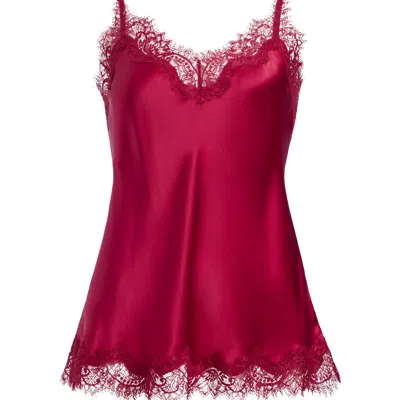 Sainted Sisters Women's Red  Scarlett Camisole In Crimson Rose
