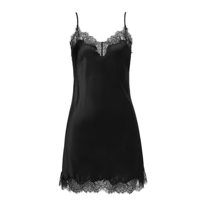 Sainted Sisters Women's  Scarlett Black Chemise