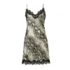 Sainted Sisters Women's  Scarlett Ivory Snake Chemise In White