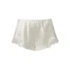 Sainted Sisters Women's White  Scarlett French Knicker Ivory In White