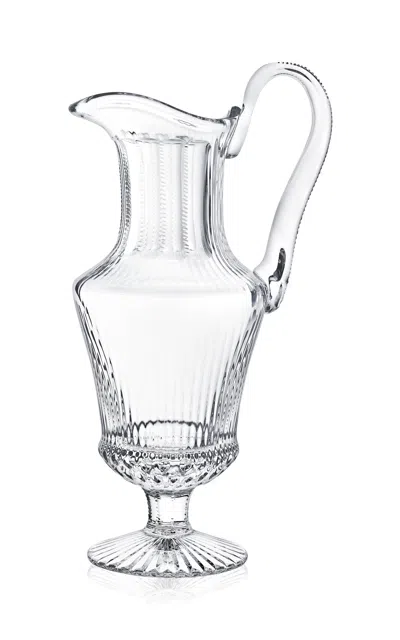 Saint-louis - Apollo Water Jug - Clear In Transparent