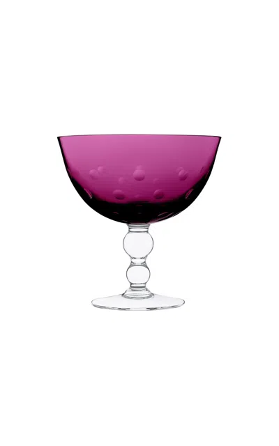 Saint-louis - Bubbles Footed Cup - Pink