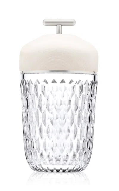 Saint-louis - Folia Portable Lamp - Clear In Transparent